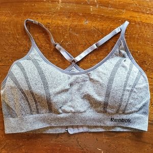 Grey Sports Bra